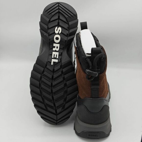 SOREL Scout 87 XT WP Tobacco Black Waterproof Boots Men’s Size 9 Leather main image 5
